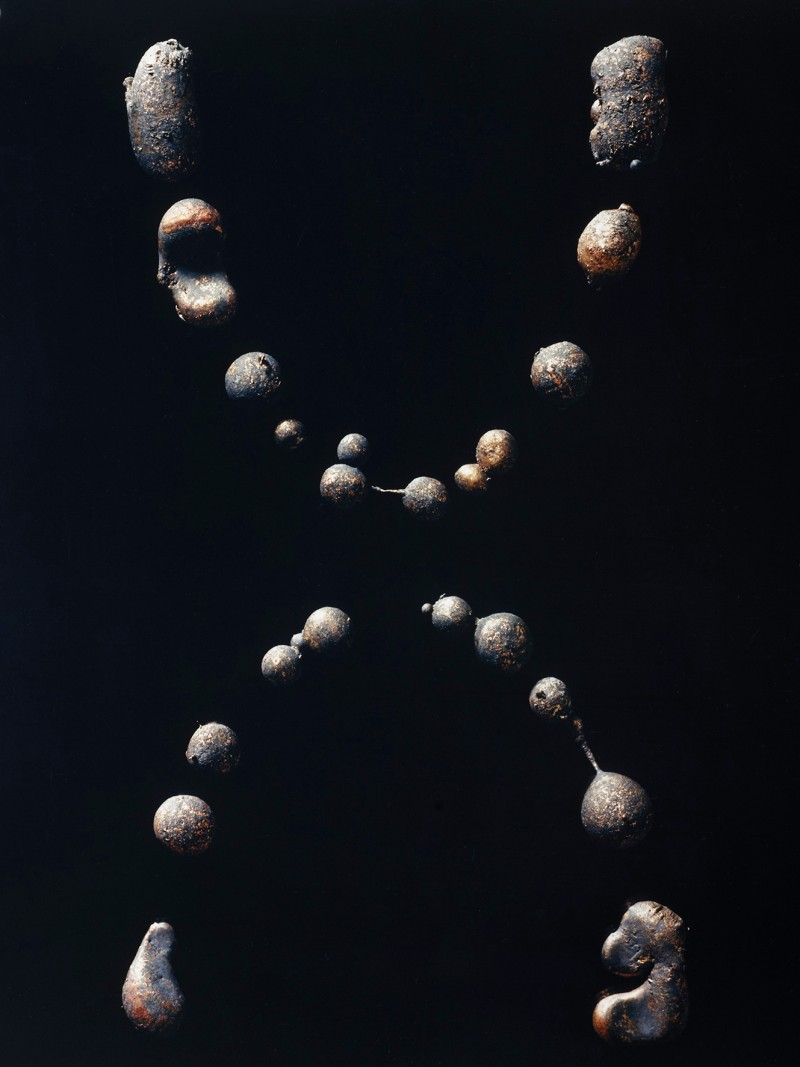 Pierre Seiter, Verticale, 2019, 110 x 82 cm